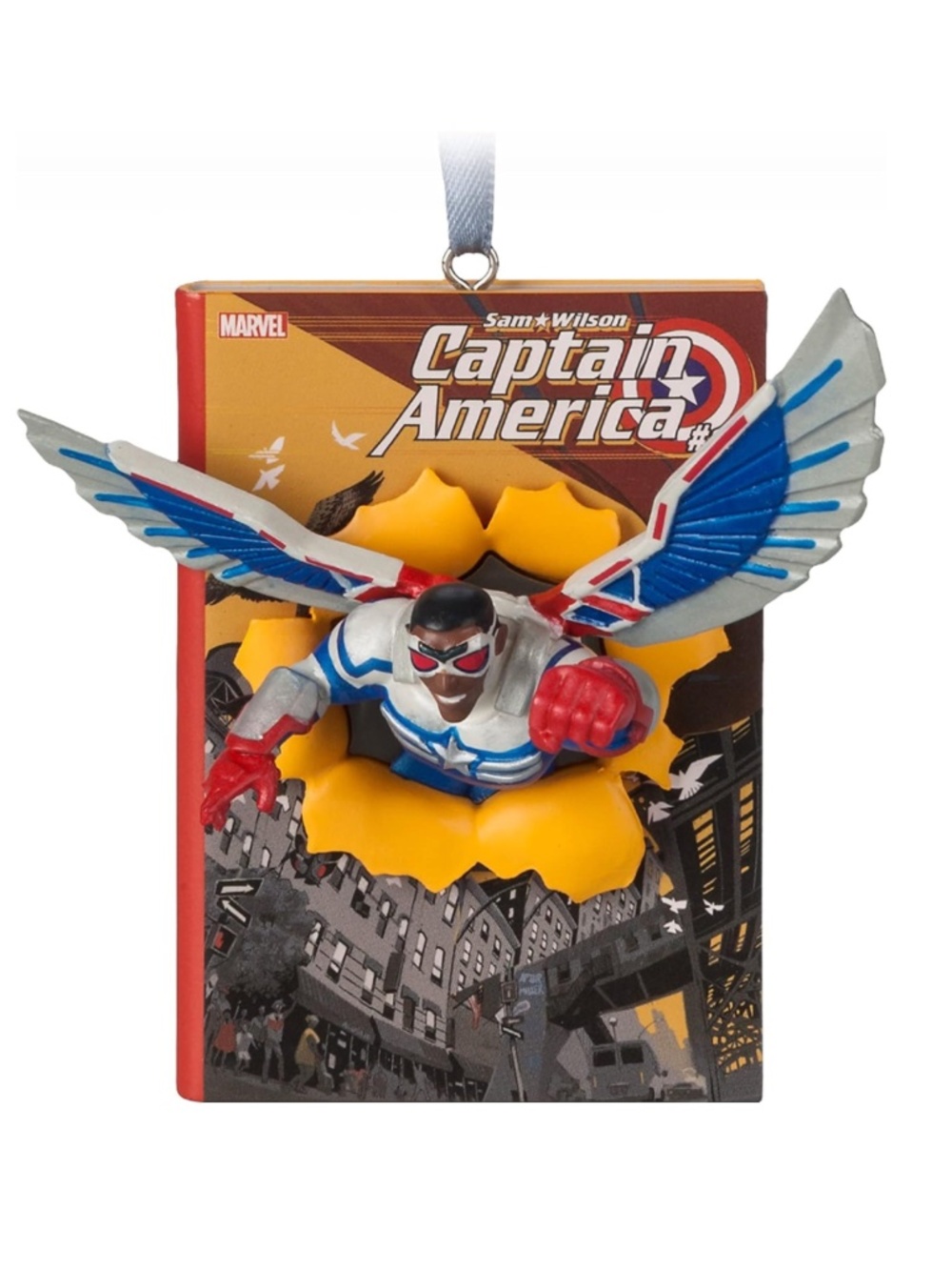 Marvel Captain America Sam Wilson Sketchbook Ornament